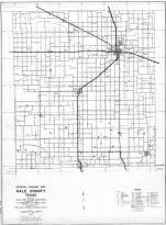 Hale County 1936 Highway Map